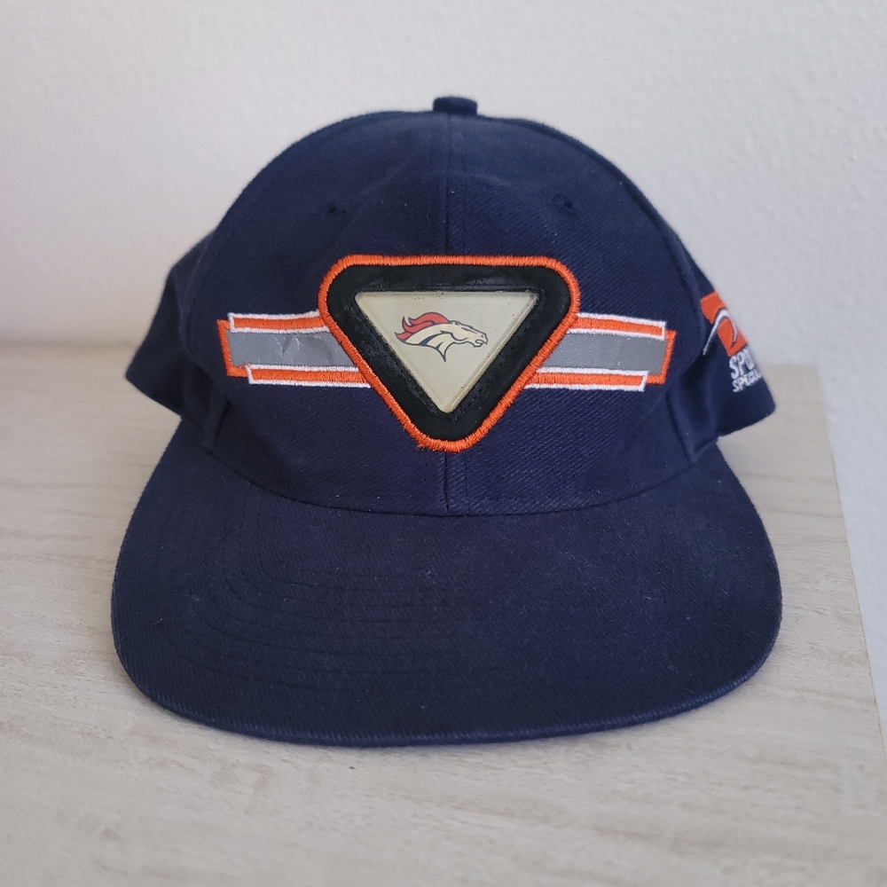 Vintage Denver Broncos Hat Strapback NFL Pro Line One Size